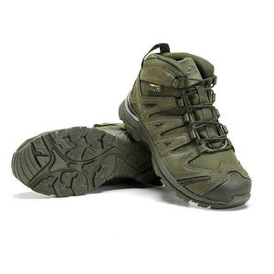 HBP Non-Brand Wholesale Autumn Hot Selling Fashion Outdoor Sports Walking Shoes Professional Wear-resistant Tactical Boots Men Hiking