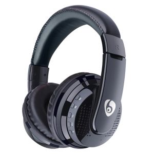 Auricolari Over Ear Bass Cuffie stereo Bluetooth Cuffie wireless Supporto Micro SD Card Radio Microfono