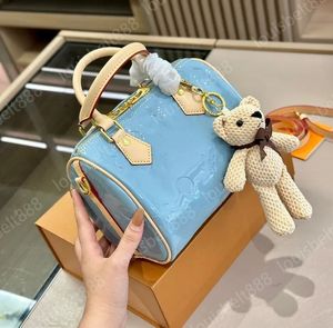 Nytt mode lyx varumärke Klassisk kvinnors designer Alla hjärtans dag Begränsat belopp Patentläder kudde på väskan kvinnors tygväska axelväska crossbody plånbok