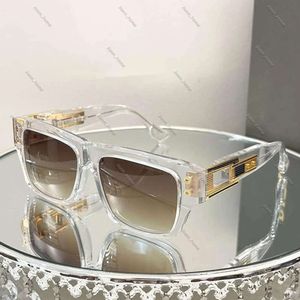 Dita Sonnenbrille für Herren und Damen, luxuriöse Qualität, galvanisierte Spiegelbeine, Dita Mach Six Sonnenbrille, Designer-Sonnenbrille, 006, dicke Platte, modische, übergroße Brille 351