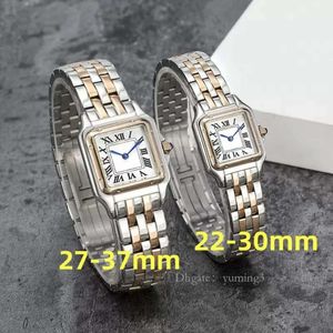 Watch Designer New Elegant Fashion Men's and Women's Watches Stainless Steel Strap Imported Quartz Movement Waterproof Montre