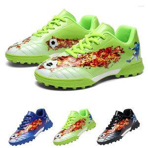 American Football Shoes 30-40# Personality Stylish And Comfortable Boys Girls Training Game Sneakers Indoor Outdoor Lawn Youth Student