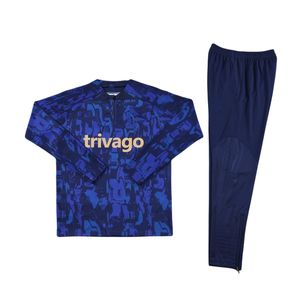 24/25 Långärmad fotbollsträning Uniform fotbollsutrymme Werner Enzo Mudryk Soccer Kit för vuxna och barn