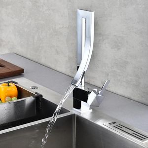 Bathroom Sink Faucets Basin Brass Washbasin Faucet Square Single Handle Deck Mounted Toilet And Cold Mixer Water Tap