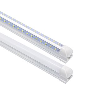 25pcs 36W 46W T8 Integrated Led V shaped Tube 4ft 5ft 6ft 8ft SMD 2835 85-265V led fluorescent Lighting led tube lamp