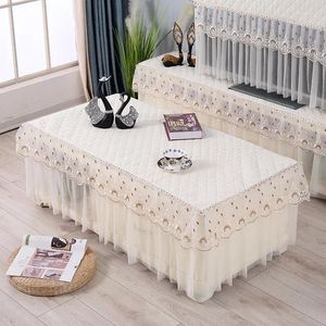 Table Cloth Anti Slip Thickened Modern Minimalist Coffee Set Full Package Rectangular Tablecloth Living Room Fabric TV Cabinet Mat