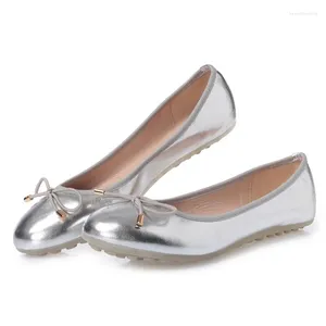 Scarpe casual Donna Ballerine Papillon Bocca bassa Slip On Zapatos da balletto piatto da donna