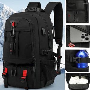 Sırt çantası 50L 60L 80L Açık hava USB Portlu Erkekler İçin Paket Çantalar Büyük Kapasiteli Unisex Sports Trekking Yürüyüş Kampı Mevcut