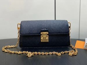 Top New Women's Bag Chain Chain Single Sagn Bag Bag Сумка с двойным плечевым ремнем M82836 M82837 Black Beige