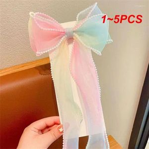 Hair Accessories 1-5PCS Versatile Ribbon Clip Braided Ribbons Children Bow Tie Band Duck Beak