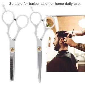 Stainless Steel Scissors for Hair Thinning and Cutting Clipper 6 inches Hairdressing Products Haircut Trim Hairs Cutting Barber