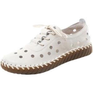 Stiefel hochwertige handgefertigte Oxford Flats Schuhe für Frauen billige Lederlaafer Mutter Comfy Freizeit Sommertägliches Schuhe