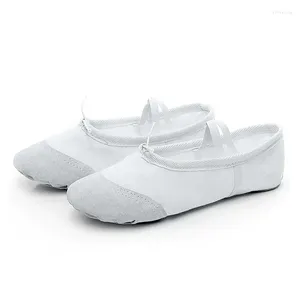 Casual Shoes Comemore Gymnastics for Women Flats Adult Dance Shoe Pink Soft Sole Children Practice Yoga Dancing Ballet 2024