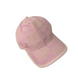 Högkvalitativ varumärke Baseball Cap Designer Men's and Women's Vintage Luxury Canvas Premium Hat