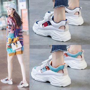 Adulto menina sapatos andando 205 verão para mulheres ulzzang respirável haruku ins primavera selvagem esportes ao ar livre canter fiess 22862