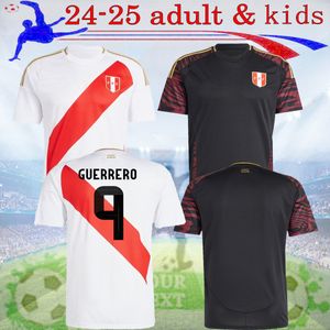 24 25 Peru Camisas de futebol 2024 LAPADULA LUIS LBERICO PINEAU CUEVAS CARTAGENA TAPIA VALERA AQUINO camisa de futebol da seleção nacional S-XXL