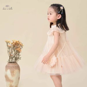 Dave Bella Girls Dress Sukienka Summer Childrens Baby Sleveless Mash Fash