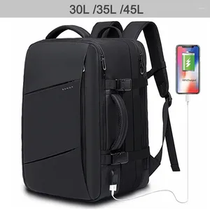 Mochila de viagem para homens mochilas estéticas escola usb masculino saco grande capacidade 17.3 sacos portátil à prova dwaterproof água homem negócios