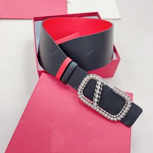 أعلى مصمم حزام النساء الفاخرة زخرفة الخصر الختم 7 سم رسالة الموضة الواسعة
