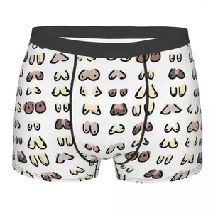 Underpants Cute BOOBS Homme Panties Man Underwear Sexy Shorts Boxer Briefs