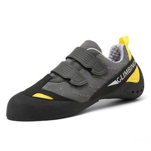 HBP não-marca de alta qualidade iniciante antiderrapante respirável caminhada interior escalada em rocha sapatos de escalada de origem versátil
