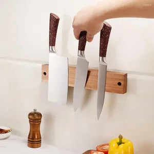 Kitchen Storage Safe Tool Organization Magnetic Cutter Holder Wall-mounted Space-saving Rack For Utensil Key