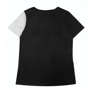 女性のブラウス女性Tシャツ花柄のフローラルプリントチュニックブラウスエスニックスタイルサマーコレクションOネック半袖トップス