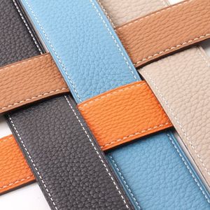 Widefiling Fashion Women Letter Metal Pin Buckle Belts Leather Waist Belt Waistband With Box The Gift for Girlfriend299v