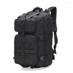 Zaino 25L 600D Doppia Borsa a tracolla Attrezzatura Borse da viaggio per caccia all'aperto da uomo Tattico militare per Zaini da campeggio per escursionismo