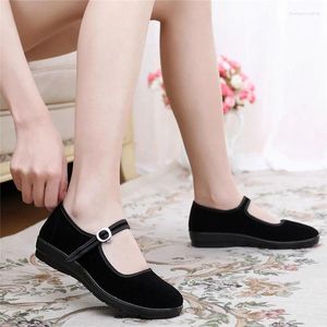 Casual Shoes Black Gothic Lolita Cosplay Ankle T-strap Round Toe Platform Heel Woman Sandalie 752