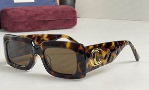 Moda Klasik 0811 Güneş Gözlüğü Erkekler Metal Kare Altın Çerçeve UV400 UNISEX Vintage Stil Tutum Güneş Gözlüğü Koruma Gözlükleri Kutu