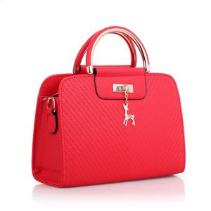Vento Marea Designer Bag For Women Luxury Tote Deer Metal Decration Shoulder Bag Red Bride Handbag Female 240309