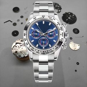 Mens Watch Designer Watches Ceramic Bezel Automatic Mechanical Movement With Box Waterproof Designer Watches rostfritt stål Strap Orologio Di Lusso Montre