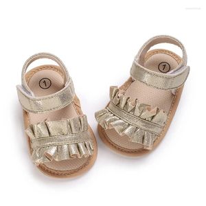 Pierwsze piechurki Baby Girl Sofe Sole Buty Fashion Walker Toddler Summer Flat Girls Wedding Dress