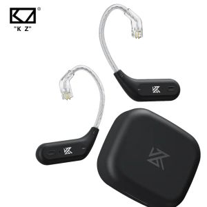 Kulaklıklar KZ AZ09 HD Bluetooth 5.2 Kulak Hook Kulaklık Kablosu HIFI Kablosuz Yükseltme Kablosu Şarj Kılıfı KZ Z1 S2 ZSTX Z1 ZSX DQ6 ZS10 Pro