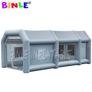 wholesale Free ship to door Various sizes 10x6x4mH (33x20x13.2ft) Small Inflatable Spray paint Booth blow up Car truck Painting tent garage for sale