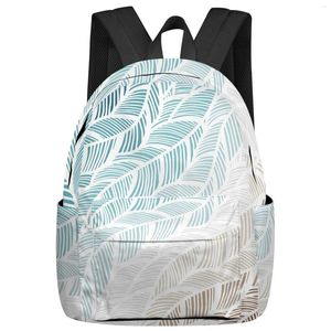 Plecak Streszczenie Summer Beach Texture Kobiety Man Plecaks Waterproof Travel School for Student Boys Torby laptopa Mochilas