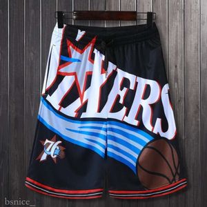 Lato dla mężczyzn luźne szorty Basketball krótkie spodnie Bulls Raptory Magic Training Sports Shorts Streetwear Hip Hop Man Ubranie 947