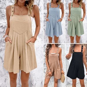 DIYUN TEMU KOBIET WOMNS 2024 Spring/Summer Leisure Style Solid Kolor Shorts