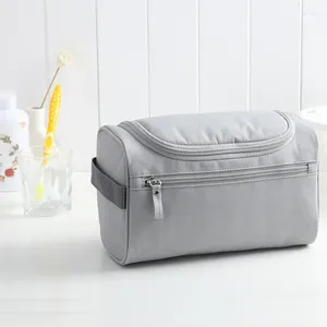 Sacos de armazenamento Necessaire Vanity Mulheres Homens Kit de Higiene Pessoal Maquiagem Cosmética Make Up Bag Case para Organizador de Viagem Bolsa Feminina Grande