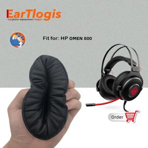 Tillbehör eartlogis ersättare öronkuddar för Omen 800 av HP Headset Parts Earmuff Cover Cushion Cups Pillow