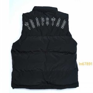 Men Trapstar Down Vest Winter Jacket Designer Puffer Vests Mens Waistcoat Winter Unisex Couple Bodywarmer Womens Jacket Sleeveless Outdoor Warm Thick Gilet