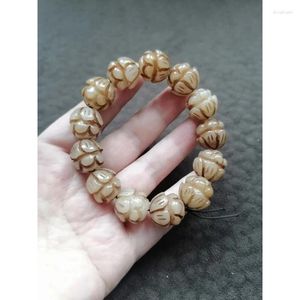 Strand Glass Lotus Glaze Wholesale Bracelet