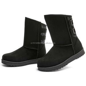 HBP Non-Brand Best selling boots girls shoes winter warm snow women sneakers