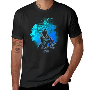 Herrtankstoppar Soul of the Waterbender t-shirt sommar topp tees smala fit t skjortor för män