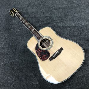 Guitar Lefty Acoustic Guitar Left Handed 41 Inches Acoustic Electric Guitar Natural Solid Top Backhand 45 Acoustic Guitar Free Shipping