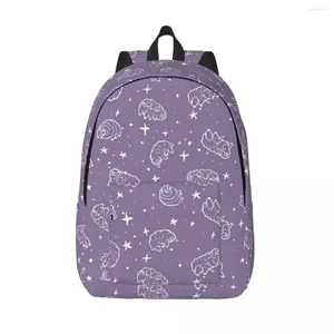 Tardigrade plecaka w kosmosie (lawenda) Kobieta BookBag Waterproof Waterproof Torka na ramię przenośność Laptopa Procal Studenci School Bags