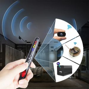 Telecamere ANTI SPY DETTAGLIA DI PROTEZIONE DI PROTEZIONE DI PROTEZIONE MINI Mini Wireless WiFi RF Dispositivo di segnale Scanner Light Infrared Rileva l'allarme OneKey