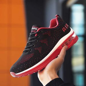 HBP Non-Brand Hot selling Womens Air Athletic Tennis Running Sneakers Lightweight Sport Gym Jogging Breathable Fashion Walking Shoes