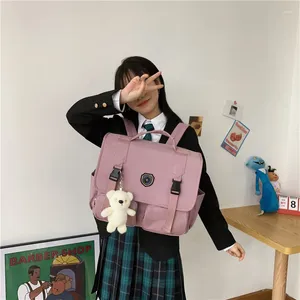 School Bags Japan Style Big Size Lolita JK Backpack Shoulder Girl Students Messenger Briefcase Bookbags